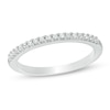 Thumbnail Image 0 of 1/8 CT. T.W. Colorless Diamond Wedding Band in 18K White Gold