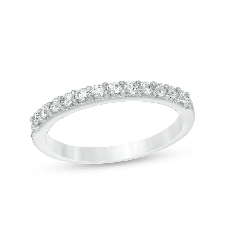 1/3 CT. T.W. Diamond Band in 18K White Gold