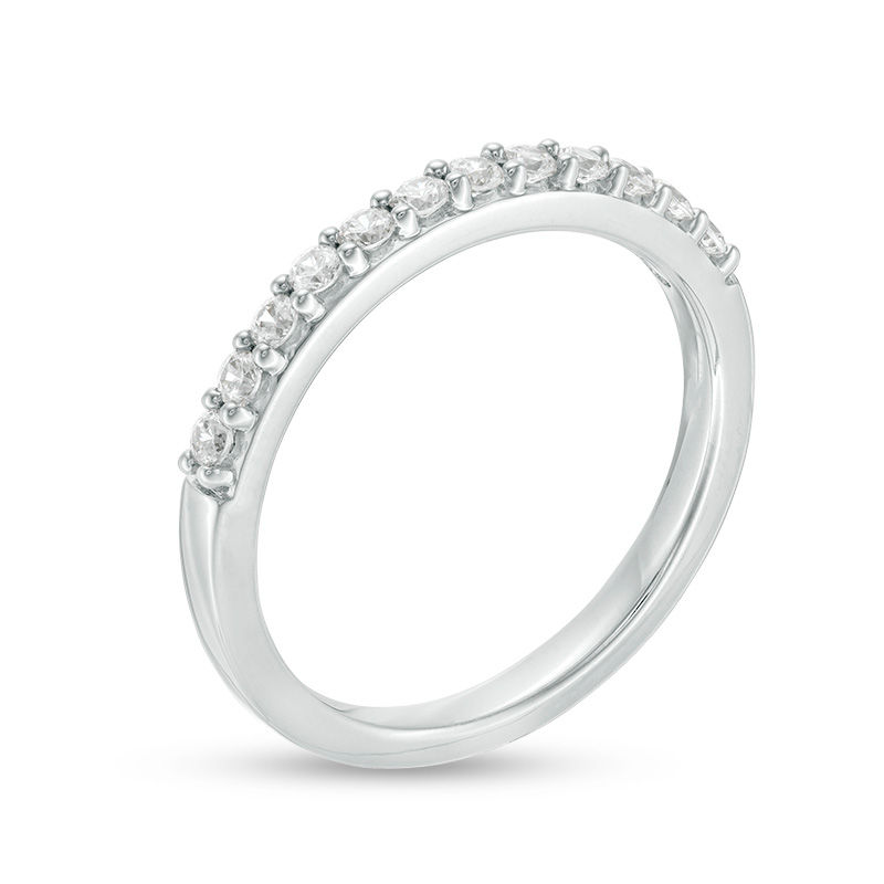 1/3 CT. T.W. Diamond Band in 18K White Gold