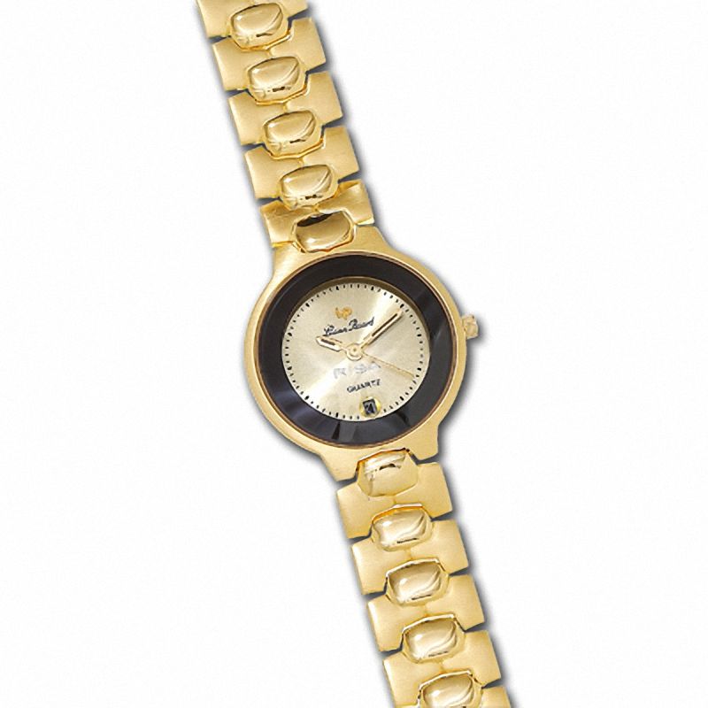 Main Image 1 of Ladies' Lucien Piccard Gold-Tone Watch with Champagne Dial (Model: 26258)