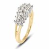 Thumbnail Image 2 of 1 CT. T.W. Diamond Pyramid Ring in 10K Gold