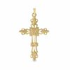 Thumbnail Image 1 of 14K Gold Fancy Filigree Cross Pendant
