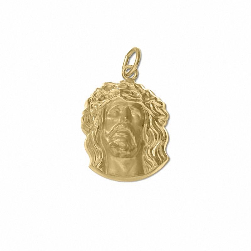 Main Image 1 of 14K Gold Christ Charm