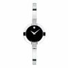 Thumbnail Image 1 of Ladies' Movado Bela Stainless Steel Bangle Watch with Diamond Accents (Model: 0605855)