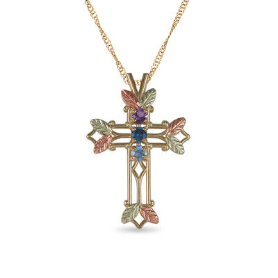 Black Hills Gold Cross Necklace 2025