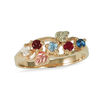 Thumbnail Image 3 of Black Hills Gold Birthstone Family Ring (1-6 Stones)