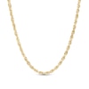 Thumbnail Image 0 of 3.8mm Diamond-Cut Glitter Rope Chain Necklace in Solid 10K Gold - 22"