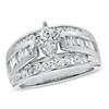 Thumbnail Image 1 of 1-1/2 CT. T.W. Marquise Diamond Engagement Ring in 14K White Gold