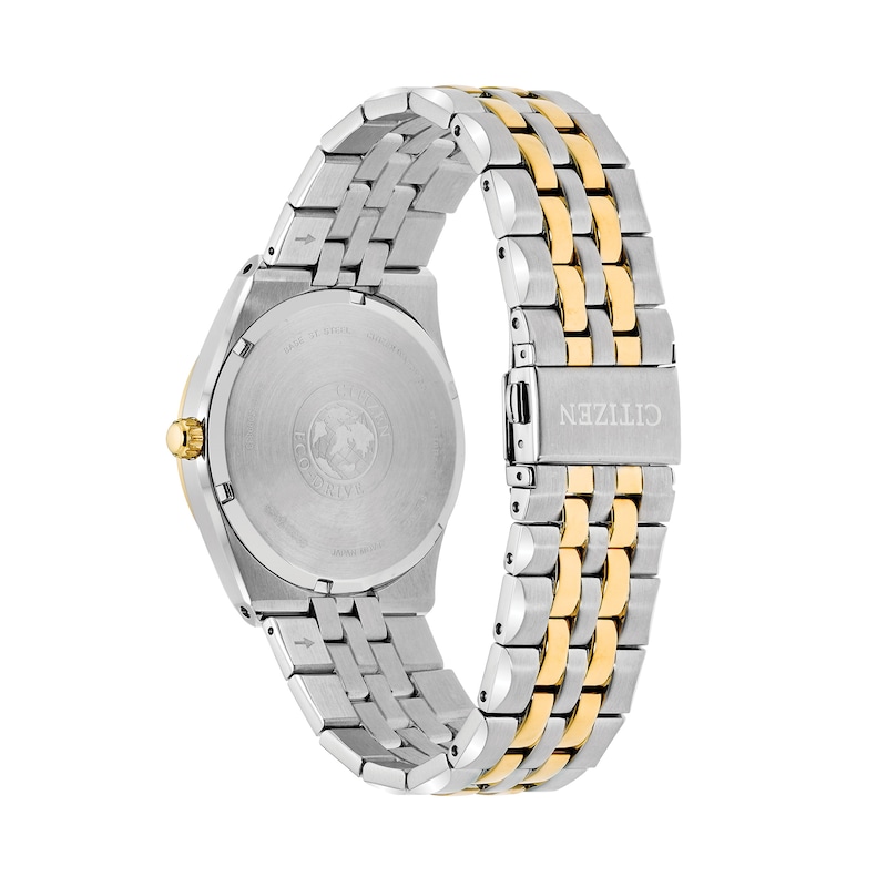Main Image 3 of Men's Citizen Eco-Drive® Corso Two-Tone Watch with Navy Blue Dial (Model: BM7334-58L)