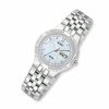 Thumbnail Image 1 of Ladies' Citizen Eco-Drive Corso® Stainless Steel Watch with Diamond Bezel (Model: EW3110-52N)