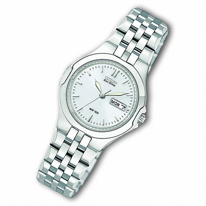 Main Image 1 of Ladies' Citizen Eco-Drive Corso Stainless Steel Watch (Model: EW3120-59A)