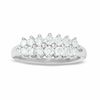 Thumbnail Image 0 of 1 CT. T.W. Diamond Pyramid Ring in 10K White Gold