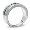 Thumbnail Image 2 of 1 CT. T.W. Diamond Five Stone Band in 14K White Gold