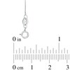 Thumbnail Image 2 of 0.52mm Box Chain Necklace in 14K White Gold - 16&quot;