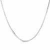 Thumbnail Image 1 of 0.52mm Box Chain Necklace in 14K White Gold - 18"