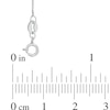 Thumbnail Image 2 of 0.52mm Box Chain Necklace in 14K White Gold - 18"