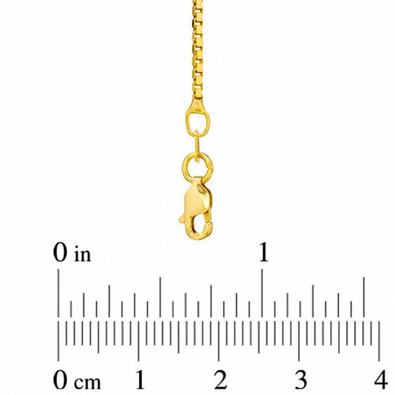 1.15mm Box Chain Necklace in 14K Gold - 18"