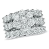 Thumbnail Image 1 of 4 CT. T.W. Diamond Bridal Set in 14K White Gold