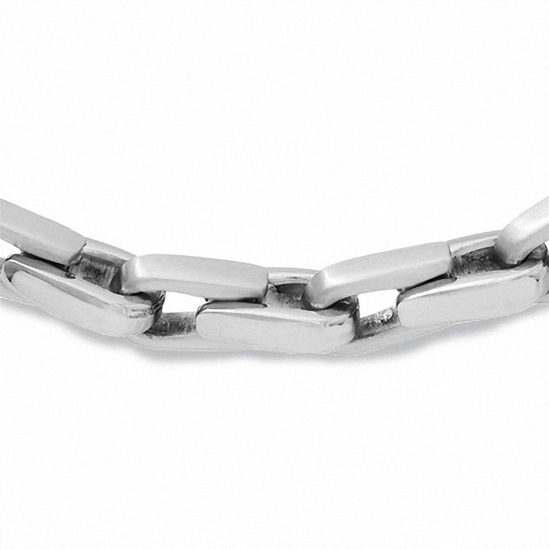 Main Image 1 of Men's Stainless Steel Horseshoe Link Necklace - 24"