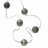Thumbnail Image 2 of 9.0-10.0mm Tahitian Cultured Pearl Necklace in 14K White Gold