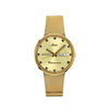 Thumbnail Image 1 of Men's MIDO® Commander Gold-Tone Mesh Automatic Watch with Champagne Dial (Model: M8429.3.22.13)