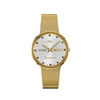 Thumbnail Image 0 of Men's MIDO® Commander Gold-Tone Mesh Automatic Watch with White Dial (Model: M8429.3.21.13)