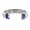 Thumbnail Image 1 of Amethyst Woven Cuff Bracelet