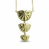 Thumbnail Image 0 of 18K Gold Etruscan Shield Drop Necklace