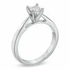 Thumbnail Image 2 of Celebration Lux® 1/2 CT. Princess-Cut Certified Diamond Solitaire Engagement Ring in 18K White Gold (I/SI2)