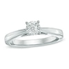 Thumbnail Image 1 of Celebration Lux® 1/2 CT. Certified Diamond Solitaire Engagement Ring in 18K White Gold (I/SI2)