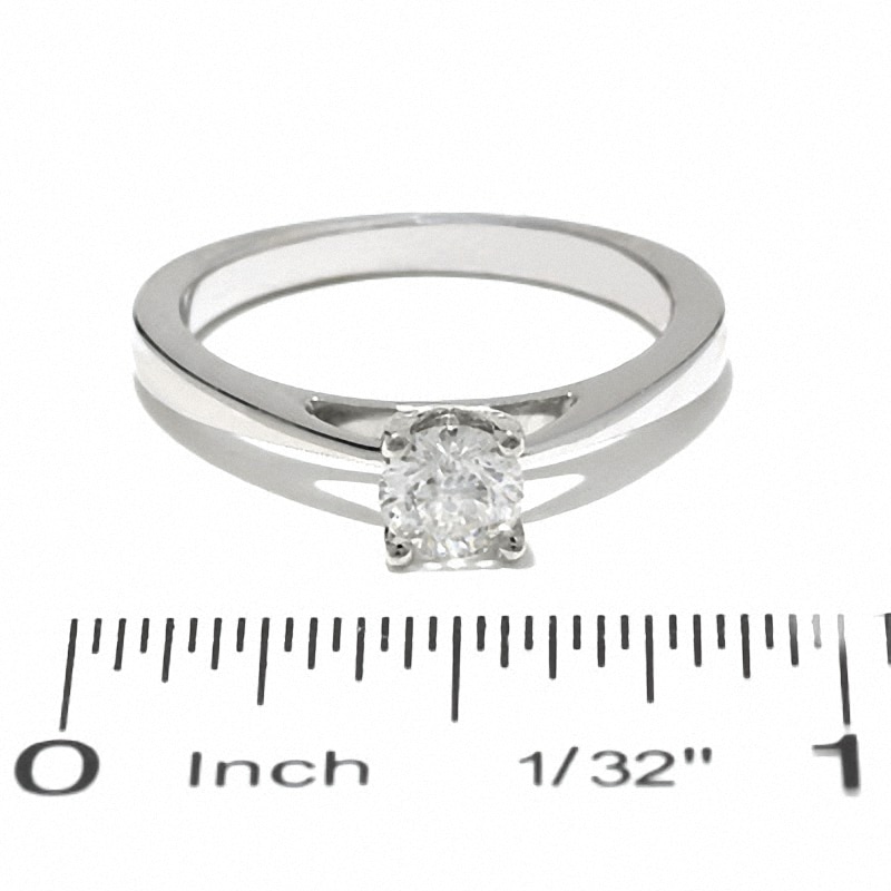 Celebration Lux® 1/2 CT. Diamond Solitaire Engagement Ring in 14K White Gold (I/SI2)