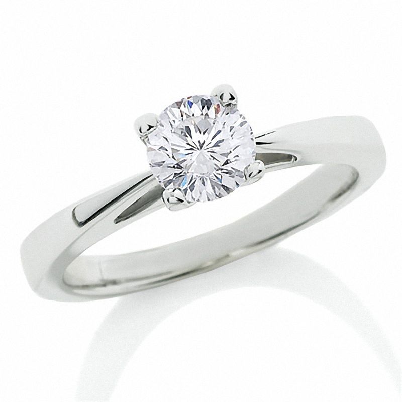 Celebration Lux® 3/4 CT. Diamond Solitaire Engagement Ring in 18K White Gold (I/SI2)