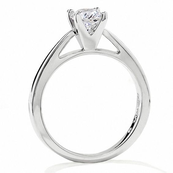 Celebration Lux® 3/4 CT. Certified Diamond Solitaire Engagement Ring in 18K White Gold (I/Si2)