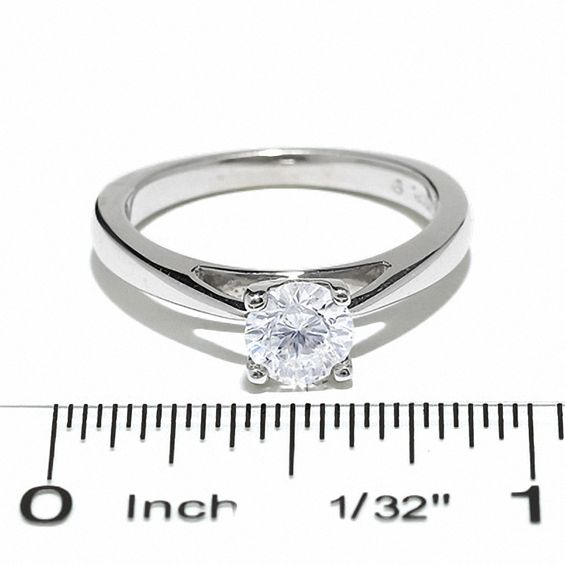 Celebration Lux® 3/4 CT. Certified Diamond Solitaire Engagement Ring in 18K White Gold (I/Si2)