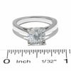 Thumbnail Image 4 of Celebration Lux® 2 CT. Certified Diamond Solitaire Engagement Ring in 18K White Gold (I/SI2)