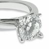 Thumbnail Image 2 of Celebration Lux® 1-1/2 CT. Certified Diamond Solitaire Engagement Ring in 18K White Gold (I/SI2)