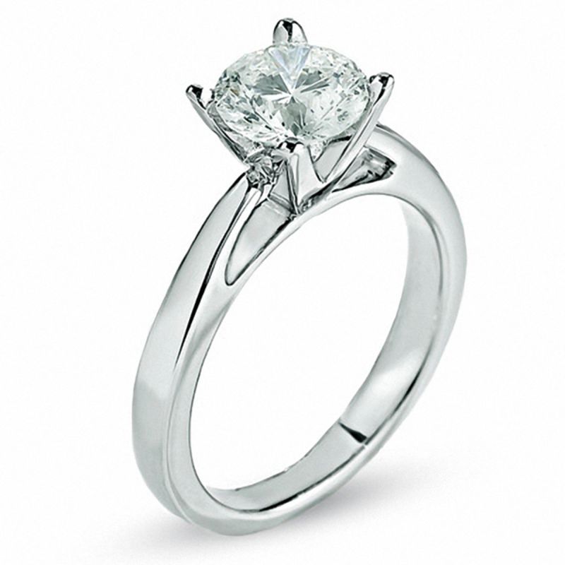 Celebration Lux® 1-1/2 CT. Diamond Solitaire Engagement Ring in 14K White Gold (I/SI2)