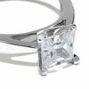 Thumbnail Image 1 of Celebration Lux® 1-1/2 CT. Princess-Cut Diamond Solitaire Engagement Ring in 14K White Gold (I/SI2)