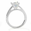 Thumbnail Image 3 of Celebration Lux® 1-1/2 CT. Princess-Cut Certified Diamond Solitaire Engagement Ring in 18K White Gold (I/SI2)