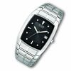 Thumbnail Image 0 of Men's Citizen Eco-Drive® Stainless Steel Watch with Rectangular Black Dial (Model: BM6550-58E)