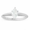 Thumbnail Image 0 of 3/4 CT. Marquise Diamond Solitaire Engagement Ring in Platinum