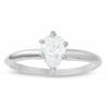 Thumbnail Image 1 of 3/4 CT. Pear Shaped Diamond Solitaire Engagement Ring in 14K White Gold