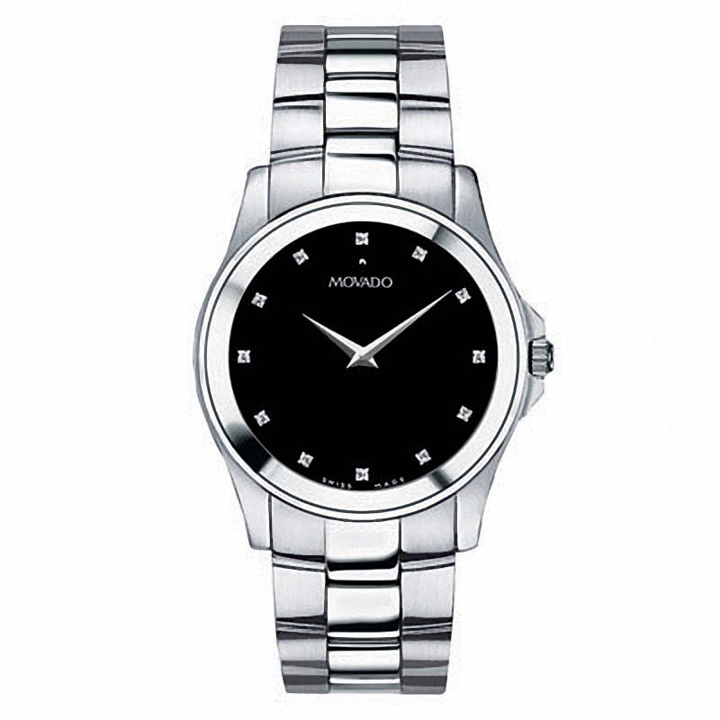 Men's Movado Junior Sport Stainless Steel Bracelet Watch (Model: 0605962)