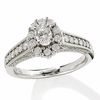 Thumbnail Image 1 of 1 CT. T.W. Certified Oval Diamond Solitaire Engagement Ring in 14K White Gold