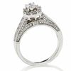 Thumbnail Image 2 of 1 CT. T.W. Certified Oval Diamond Solitaire Engagement Ring in 14K White Gold
