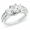 Thumbnail Image 1 of 2 CT. T.W. Certified Diamond Three Stone Ring in 14K White Gold