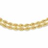 Thumbnail Image 1 of 14K Gold Rope Necklace - 17"