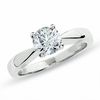Thumbnail Image 1 of 1/2 CT. Certified Diamond Solitaire Engagement Ring in 18K White Gold