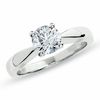 Thumbnail Image 1 of 1-1/2 CT. Certified Diamond Engagement Solitaire Ring in 18K White Gold