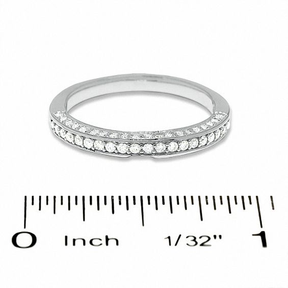 1/5 CT. T.w. Diamond Band in 14K White Gold